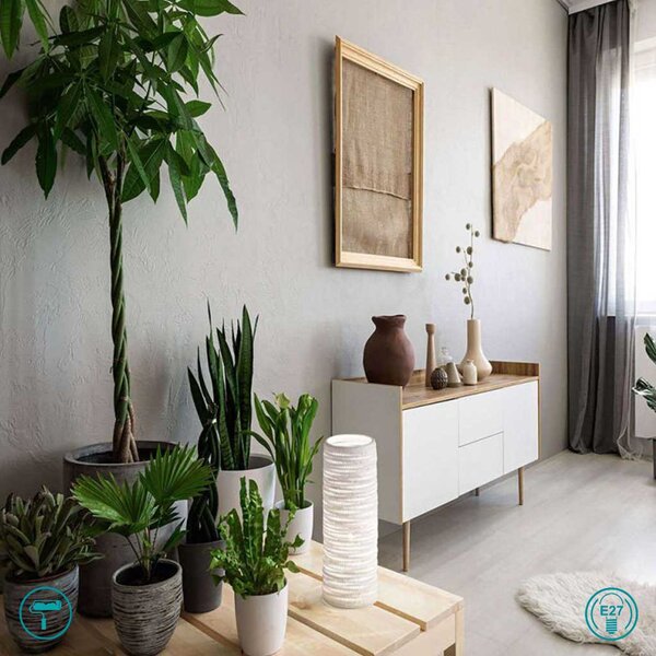 Φωτιστικό Επιτραπέζιο Fabas Luce Marbella 3527-35-102 Λευκό