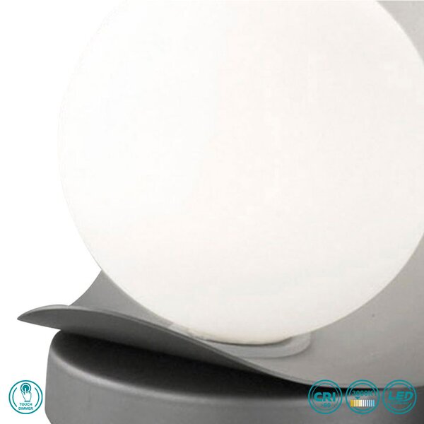 Πορτατίφ Fabas Luce Adria 3414-30-137 Ασημί