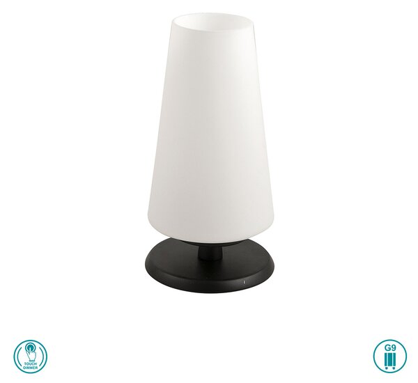 Πορτατίφ Fabas Luce Milady 3576-30-101 Μαύρο