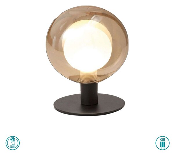 Φωτιστικό Επιτραπέζιο Fabas Luce Teramo 3554-31-125 Μελί