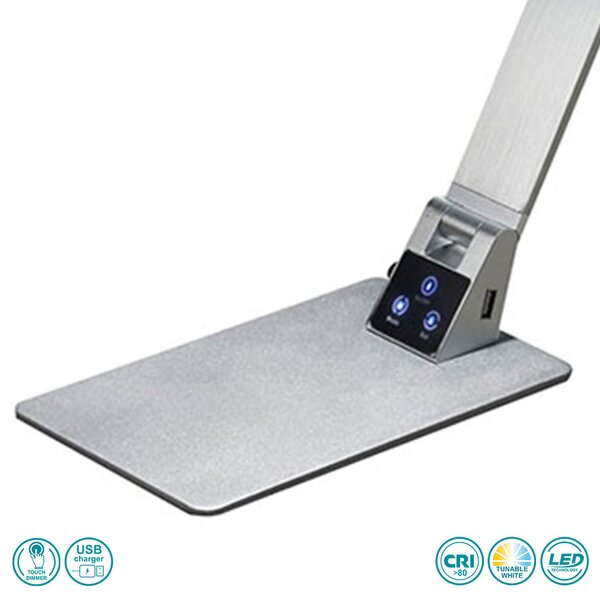 Φωτιστικό Επιτραπέζιο Fabas Luce Wasp 3265-30-212 Αλουμίνιο