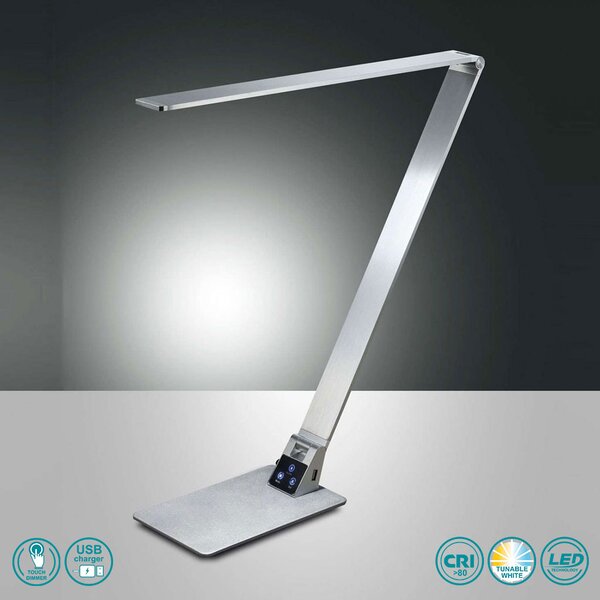 Φωτιστικό Επιτραπέζιο Fabas Luce Wasp 3265-30-212 Αλουμίνιο