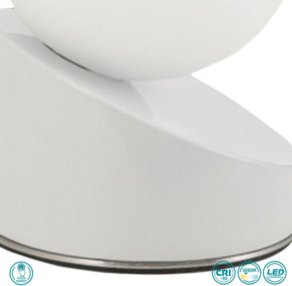 Πορτατίφ Fabas Luce Gravity 3360-30-102 Λευκό
