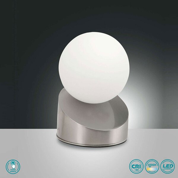 Πορτατίφ Fabas Luce Gravity 3360-30-178 Νίκελ Ματ