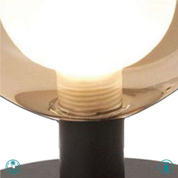 Φωτιστικό Επιτραπέζιο Fabas Luce Teramo 3554-31-125 Μελί