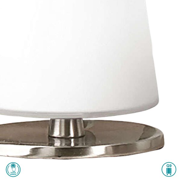 Πορτατίφ Fabas Luce Milady 3576-30-178 Νίκελ Ματ