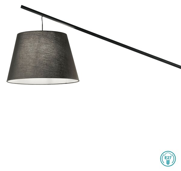 Φωτιστικό Δαπέδου Ondaluce Pt.Velvet/Nero Μαύρο