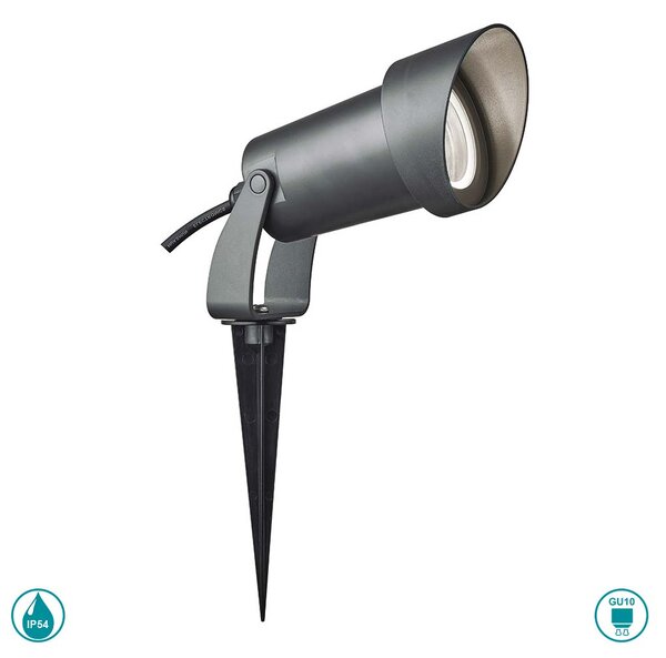 Φωτιστικό Εξωτερικού Χώρου Καρφί Viokef Ellis 4256900 Ανθρακί