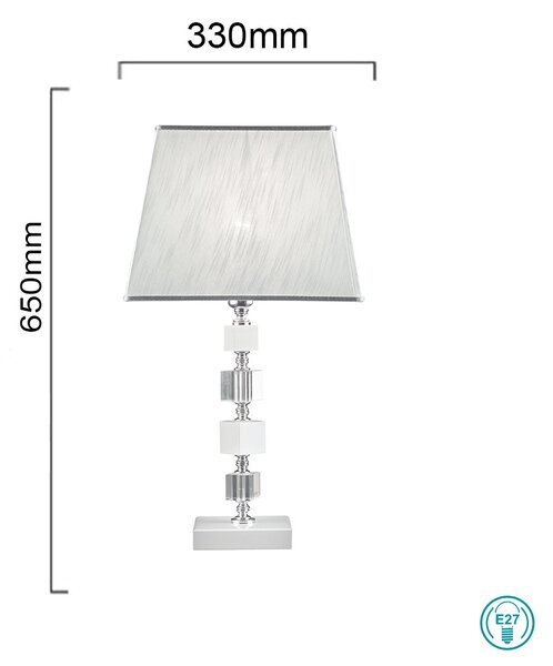Πορτατίφ Ondaluce Lg.Livia/1Bl Λευκό