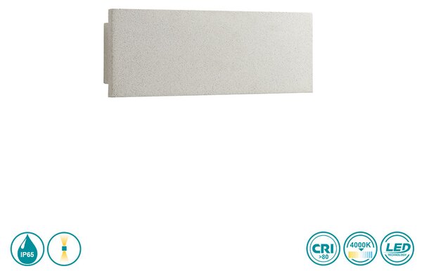Απλίκα Εξωτερικού Χώρου Intec LED-Parker-AP30 8031414864195 Λευκή (4000K)