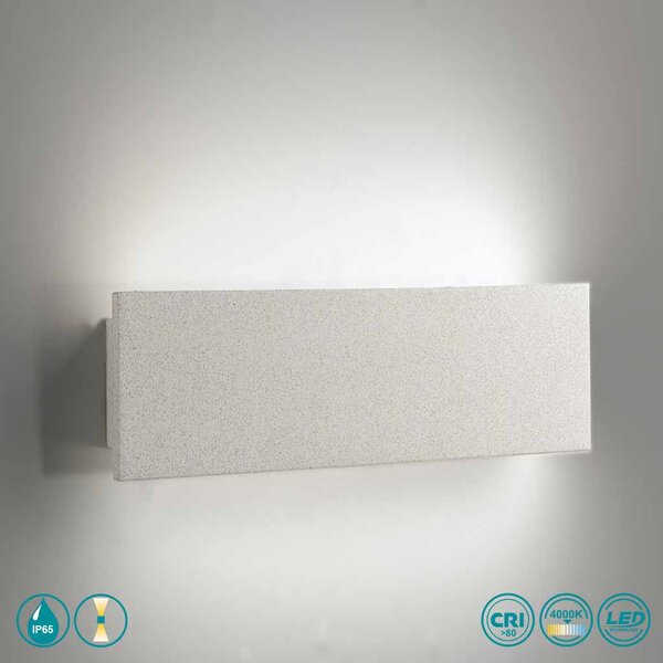 Απλίκα Εξωτερικού Χώρου Intec LED-Parker-AP30 8031414864195 Λευκή (4000K)