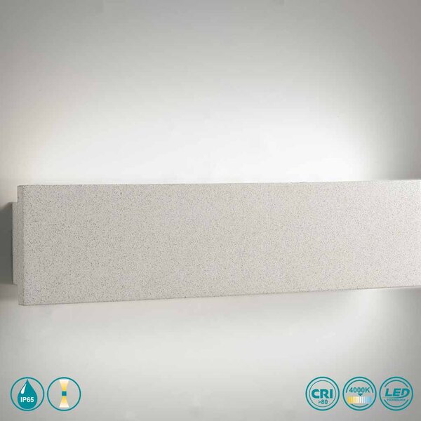 Απλίκα Εξωτερικού Χώρου Intec LED-Parker-AP60 8031414862504 Λευκή (4000K)