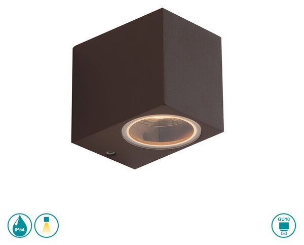 Απλίκα Εξωτερικού Χώρου Intec I-Qubo-AP1 BRO 8031414082117 Σκουριά