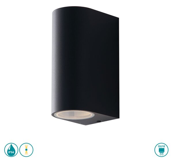 Απλίκα Εξωτερικού Χώρου Intec I-One-AP2 ANT 8031414082100 Ανθρακί