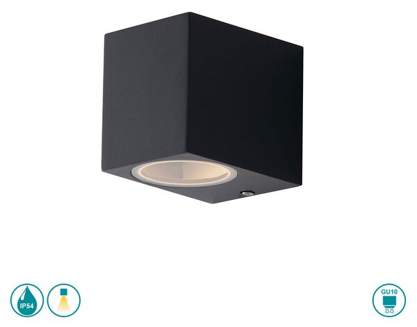 Απλίκα Εξωτερικού Χώρου Intec I-Qubo-AP1 ANT 8031414084203 Ανθρακί