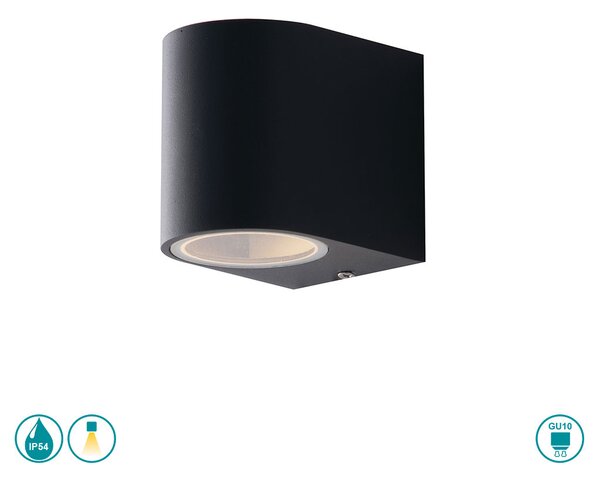 Απλίκα Εξωτερικού Χώρου Intec I-One-AP1 ANT 8031414073009 Ανθρακί
