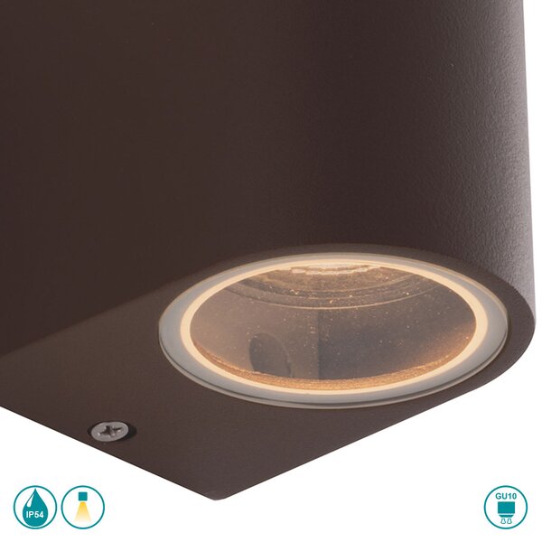 Απλίκα Εξωτερικού Χώρου Intec I-One-AP1 BRO 8031414048861 Σκουριά