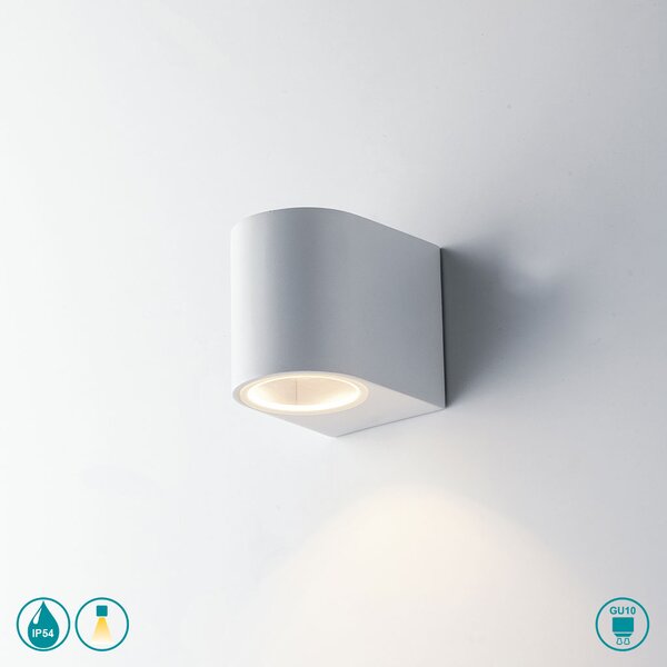 Απλίκα Εξωτερικού Χώρου Intec I-One-AP1 BCO 8031414878857 Λευκή