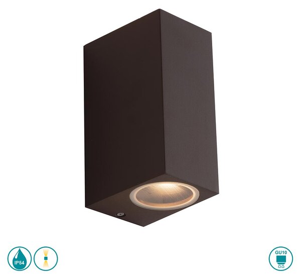 Απλίκα Εξωτερικού Χώρου Intec I-Qubo-AP2 BRO 8031414083336 Σκουριά