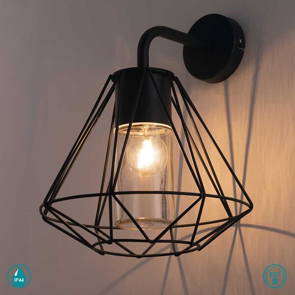 Απλίκα Εξωτερικού Χώρου Intec Lant-Mandala-AP 8031414862641 Ανθρακί