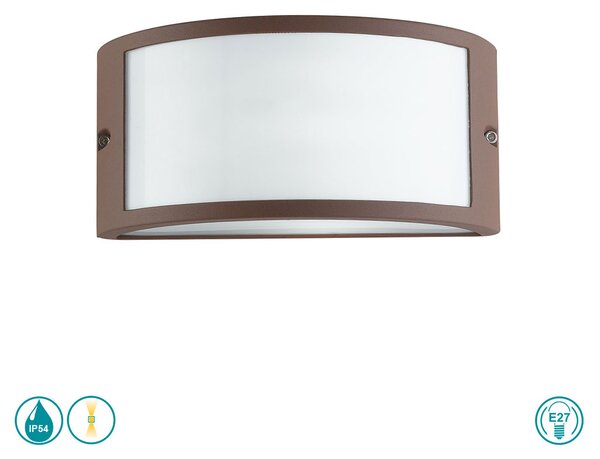 Απλίκα Εξωτερικού Χώρου Intec I-Austin-AP BRO 8031440362108 Σκουριά