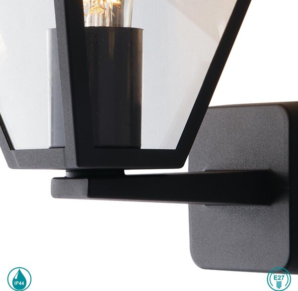 Απλίκα Εξωτερικού Χώρου Intec Lant-Prisma-AP1A 8031414867103 Ανθρακί