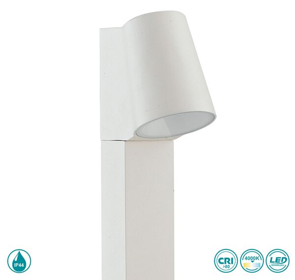 Κολωνάκι Εξωτερικού Χώρου Intec LED-Sintesi-P BCO 8031414862245 Λευκό (4000K)