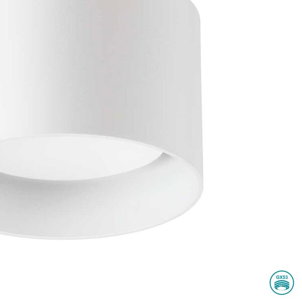 Φωτιστικό Οροφής Ideal Lux Spike 277417 Λευκό
