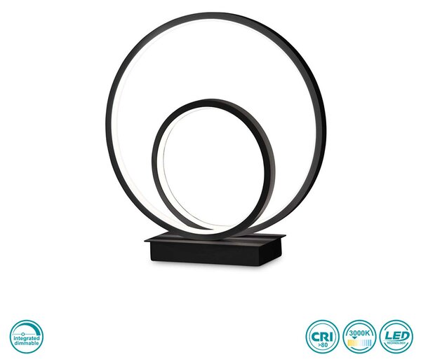 Φωτιστικό Επιτραπέζιο Ideal Lux Oz 269481 Μαύρο