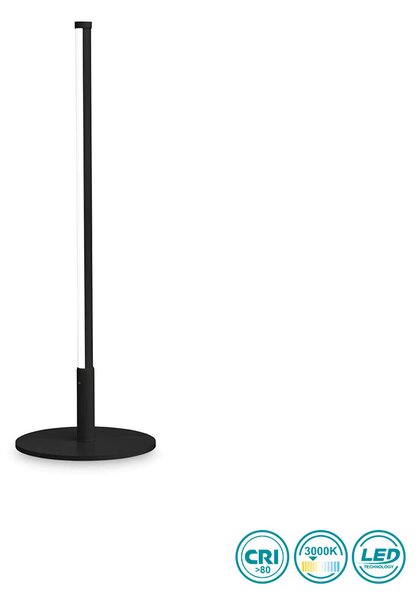 Φωτιστικό Επιτραπέζιο Ideal Lux Yoko 258911 Μαύρο (3000Κ)