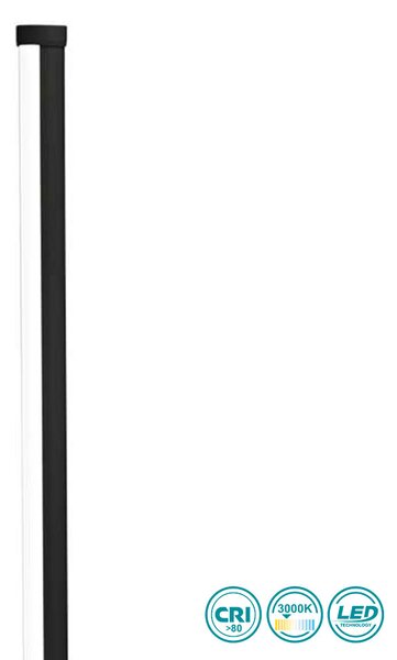 Φωτιστικό Επιτραπέζιο Ideal Lux Yoko 258911 Μαύρο (3000Κ)