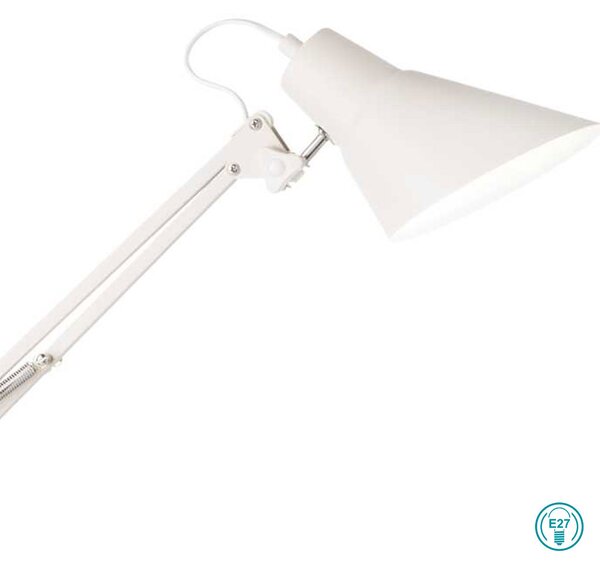 Φωτιστικό Γραφείου Ideal Lux Sally 193946 Λευκό