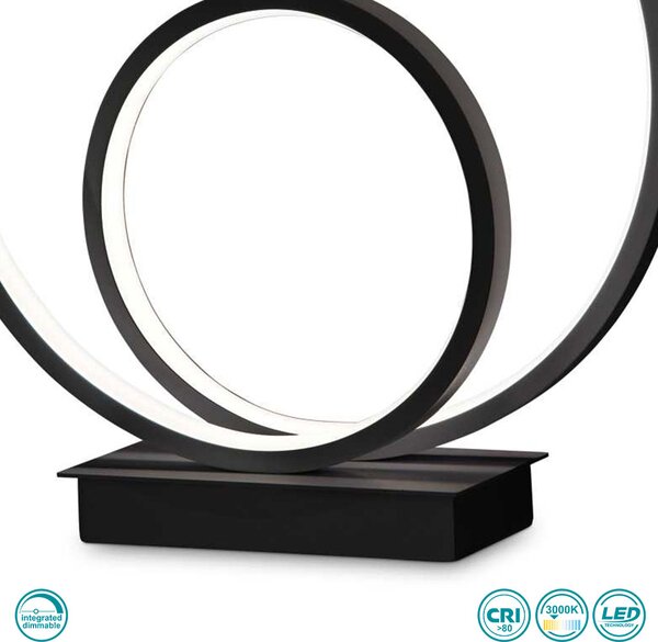 Φωτιστικό Επιτραπέζιο Ideal Lux Oz 269481 Μαύρο