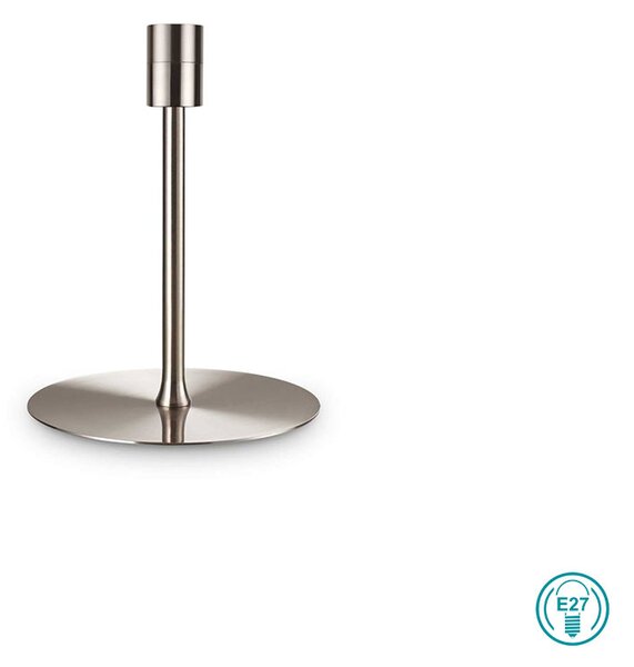 Φωτιστικό Επιτραπέζιο Ideal Lux Set Up 259895 Νίκελ Ματ