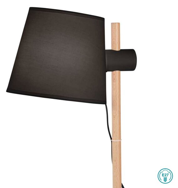 Φωτιστικό Επιτραπέζιο Ideal Lux Axel 272238 Μαύρο
