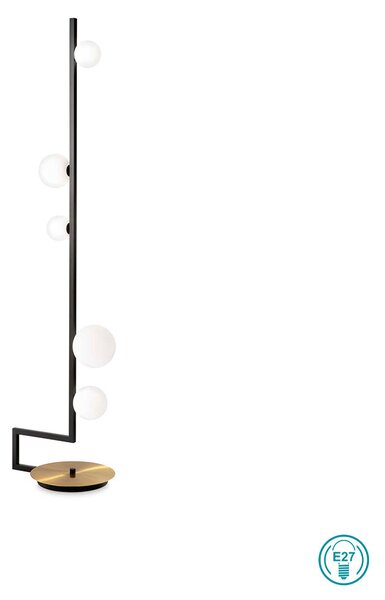 Φωτιστικό Επιδαπέδιο Ideal Lux Birds 273662 Μαύρο