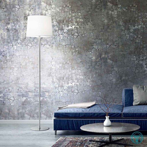 Φωτιστικό Επιδαπέδιο Ideal Lux Set Up 259994 Νίκελ Ματ