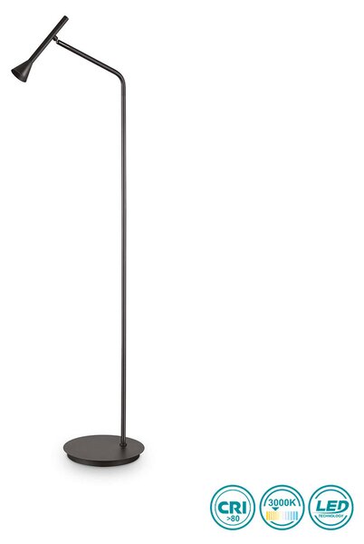 Φωτιστικό Επιδαπέδιο Ideal Lux Diesis 279800 Μαύρο (3000Κ)
