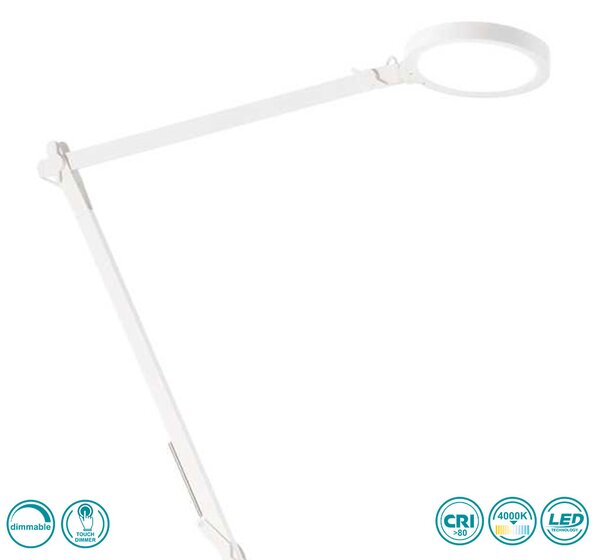 Φωτιστικό Δαπέδου Ideal Lux Futura 272085 Λευκό