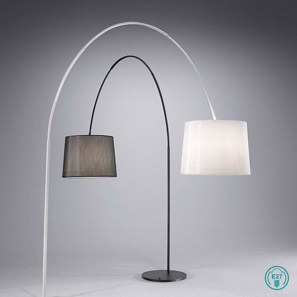 Φωτιστικό Δαπέδου Ideal Lux Dorsale 286686-046723 Λευκό