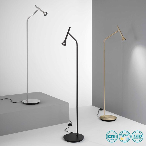 Φωτιστικό Επιδαπέδιο Ideal Lux Diesis 279800 Μαύρο (3000Κ)