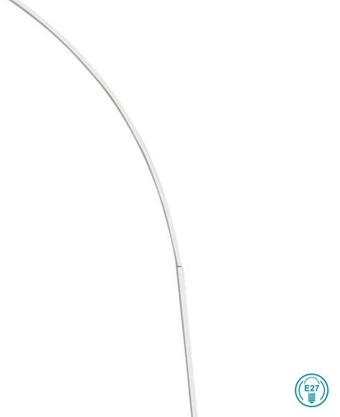 Φωτιστικό Δαπέδου Ideal Lux Dorsale 286662-041742 Χρώμιο