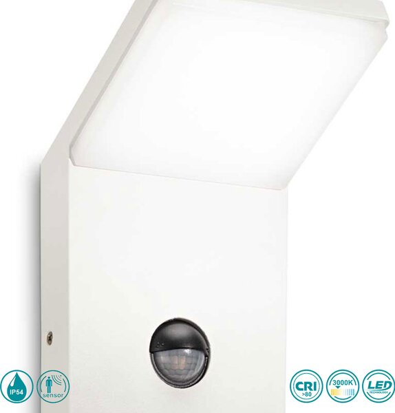Απλίκα Εξωτερικού Χώρου Ideal Lux Style 269146 Λευκό 3000Κ