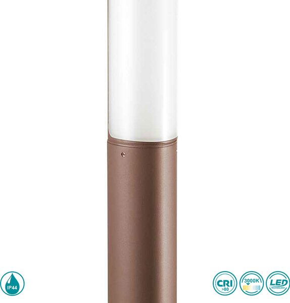 Κολωνάκι Εξωτερικού Χώρου Ideal Lux Etere 269160 Καφέ 3000K