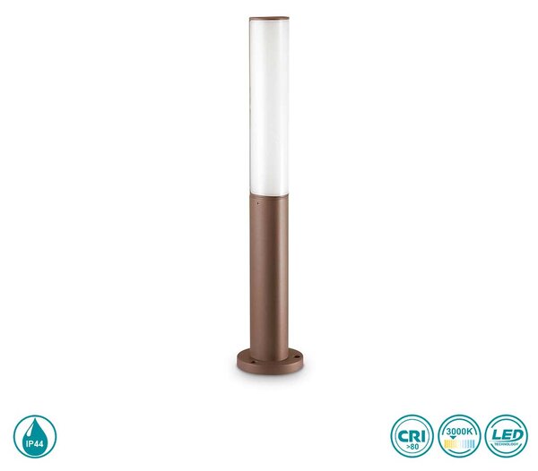 Κολωνάκι Εξωτερικού Χώρου Ideal Lux Etere 269160 Καφέ 3000K