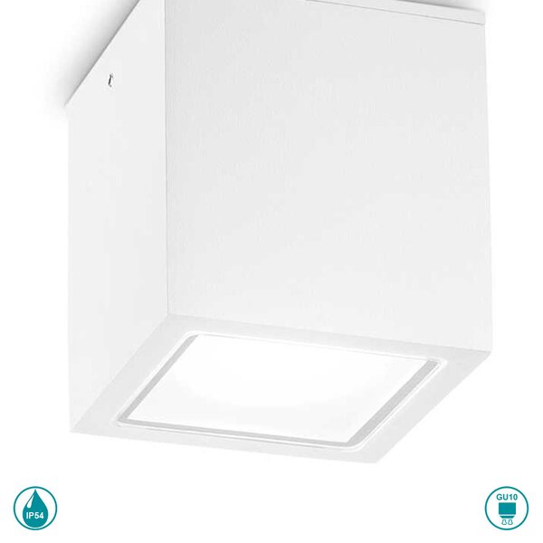 Φωτιστικό Σποτ Εξωτερικού Χώρου Ideal Lux Techo 251561 Λευκό