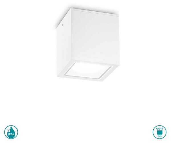 Φωτιστικό Σποτ Εξωτερικού Χώρου Ideal Lux Techo 251561 Λευκό