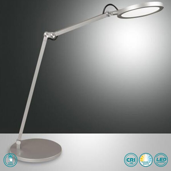 Φωτιστικό Επιτραπέζιο Fabas Luce Regina 3551-30-212 Αλουμίνιο