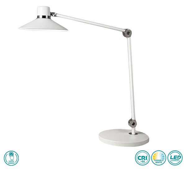 Φωτιστικό Επιτραπέζιο Fabas Luce Panaera 3675-30-102 Λευκό