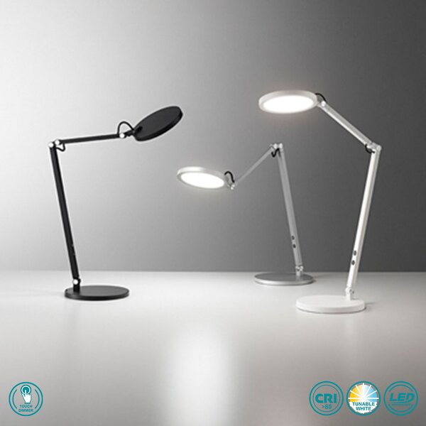 Φωτιστικό Επιτραπέζιο Fabas Luce Regina 3551-30-212 Αλουμίνιο